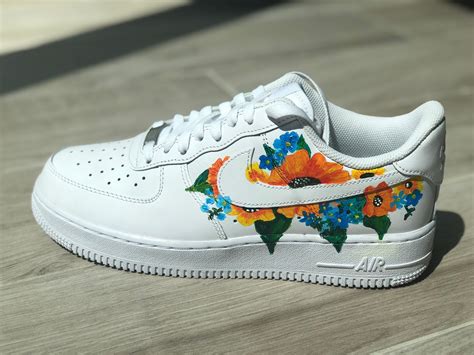 nike air force ones hand paint